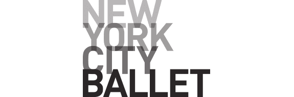 The New York City Ballet has one of the best nonprofit logos.