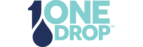 One Drop has one of the best nonprofit logos.