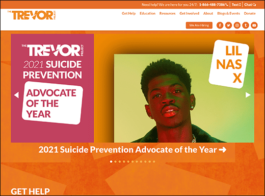 The TREVOR Project Suicide Prevention