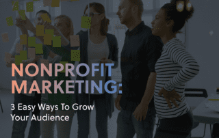 Nonprofit Marketing-3 Easy Ways To Grow Your Audience