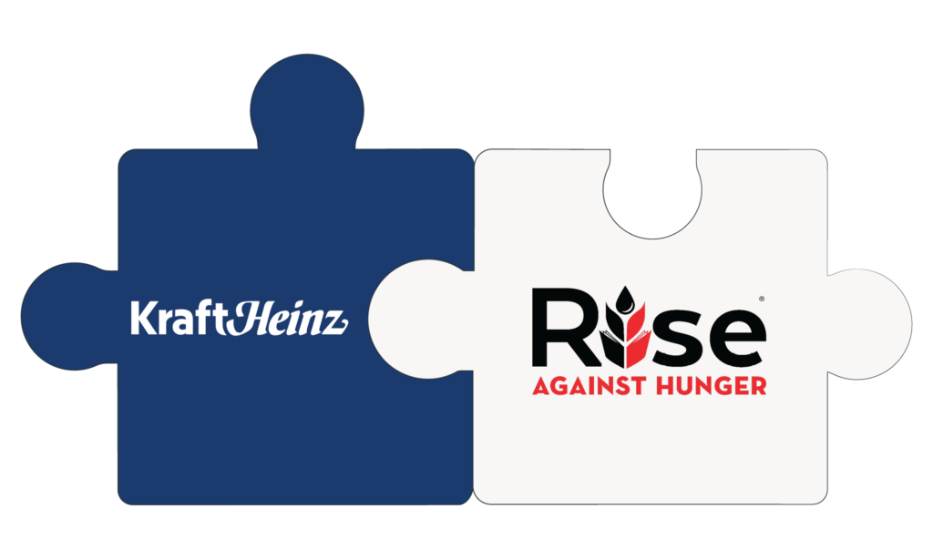 Example of corporate social responsibility: Kraft Heinz and Rise Against Hunger