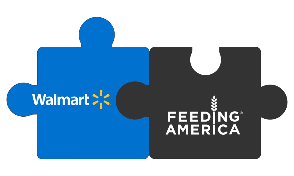 Example of corporate social responsibility: Walmart and Feeding America