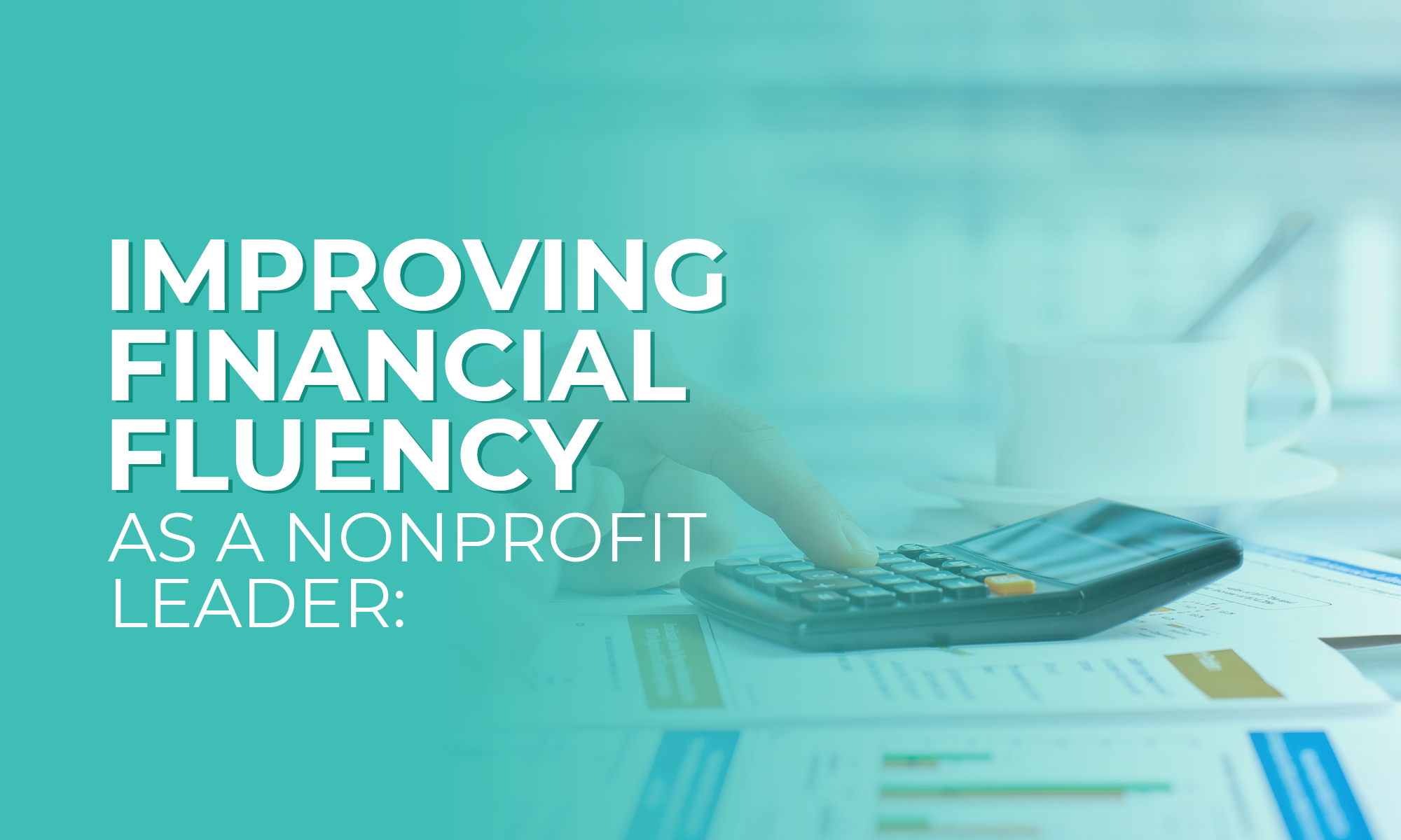 The title of this post, "Improving Financial Fluency as a Nonprofit Leader: Top Tips."